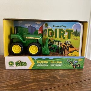 John Deere Kids Tractor and Book